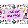 Carte Mamie Adorée