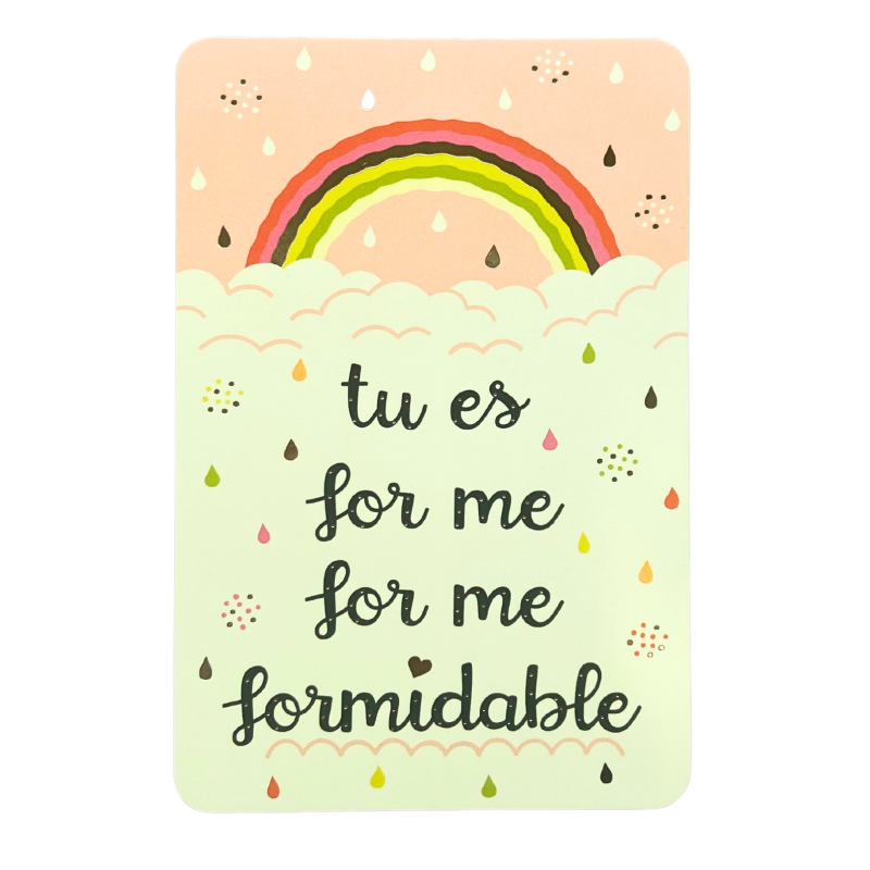 Carte For me Formidable